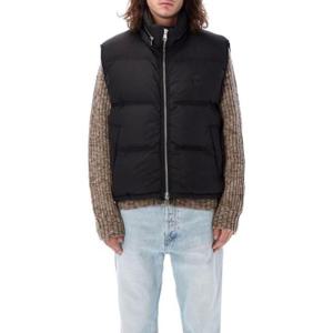 AMI 파리 모노그램 패치 퍼퍼 질레 HJK703PA0009 001 TP936232515