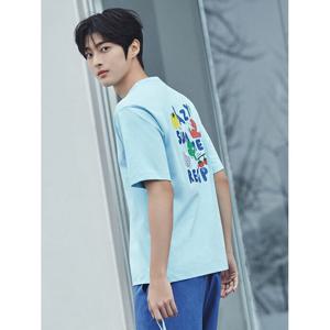 [폴햄] 공용 쿨코튼 노이신 그래픽 반팔티 PHF2TS3090