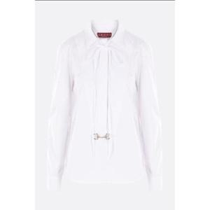 GUCCI poplin shirt with Horsebit detail 831912Z8B2P9000
