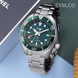 세이코 SFK003J1 솔라 스모그린 200미터방수 GMT 사파이어 다이