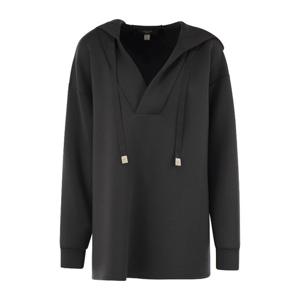 위켄드막스마라 옐로우 롱 후드티셔츠 2525926021600 001