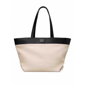 [AMI] 라프리마 여성 토트 가방 East West 쇼핑 ULL506AW0037113 베이지 /8