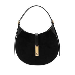 폴로 랄프로렌 스웨이드 숄더 백 428977471001