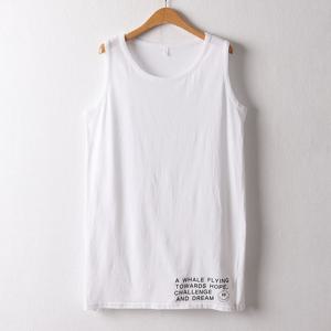 나야홍 / 아이우먼 드림텍스트롱민소매 MND776M506 빅사이즈