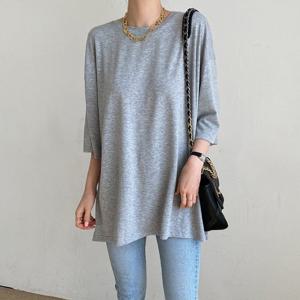 나야홍 / 아이우먼 컬러빅사이즈반팔티 RAG832M506 빅사이즈