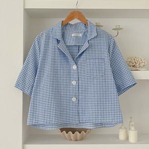 나야홍 / 아이우먼 테일체크큐티포켓자켓 LTP617M506 빅사이즈