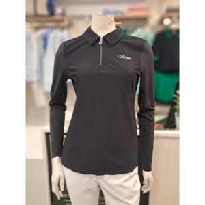 슈페리어 세이브존01 W0FTTY202슈페리어골프 여성 다이아조직 소매냉감긴팔 티셔츠 W0FTTY202