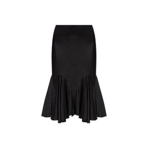 Rick Owens 니 디바인 바이어스 러플 미디 스커트 RP02D3335SCH 09 TP944064337