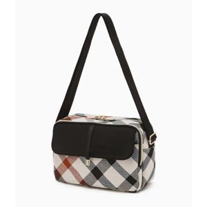 닥스골프 여성 베이지 플랩 크로스백DNGF5F962I1