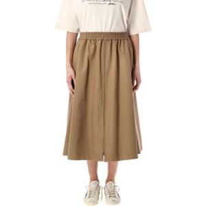 골든구스 디럭스 브랜드 모레나 프런트 지퍼 미디 스커트 GWP01953P001558 15369 TP934750105