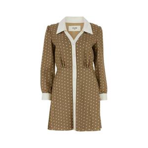 셀린느 셔츠 2R04P106L 02DZ BEIGEMARRONCREME