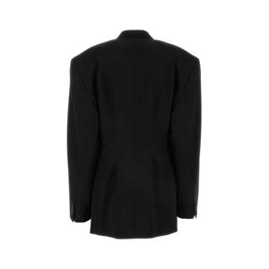 발렌시아가 수트 자켓 773357TNT39 1000 Black