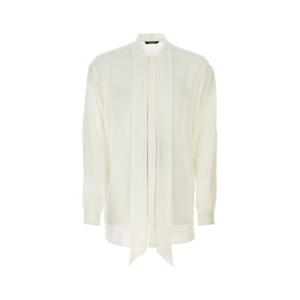 돌체앤가바나 긴팔 셔츠 G5LR8TFU1ZC W0800 BIANCOOTTICO