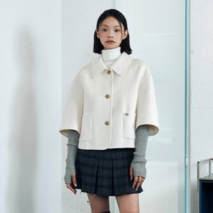 [랩](핸드) 크랍소매 숏코트(AQ4WTA60)