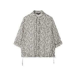 [요하넥스]프린트 부르종 블라우스 J5B5B310