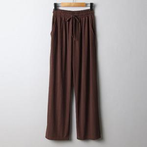 나야홍 / 아이우먼 찰랑플리츠밴딩팬츠 BEI987M506 빅사이즈