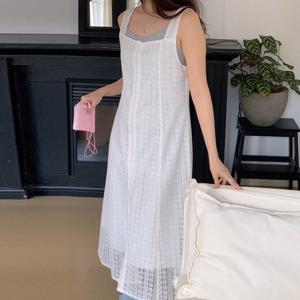 나야홍 / 아이우먼 슬림라인볼드띠원피스 DDU720M506 빅사이즈