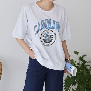 나야홍 / 아이우먼 캐롤유니빈티지반팔티 SMU752M506 빅사이즈