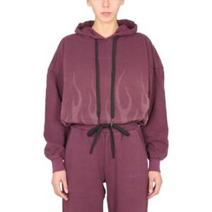 VISION OF SUPER 로고가 있는 스웨트셔츠 VSD00439WINE