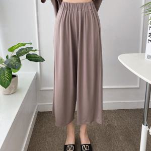 나야홍 / 아이우먼 아이스밴딩와이드팬츠 RAK111M506 빅사이즈