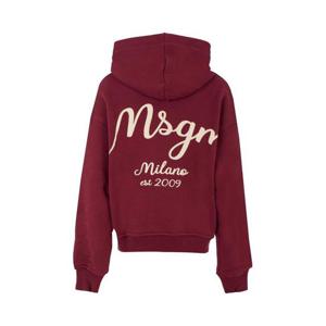 주니어 엠에스지엠 트레이닝 상의 F5MSJBHS254 MS034 BORDEAUX