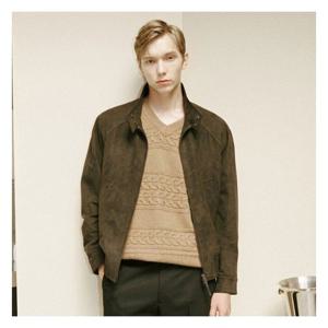 [파렌하이트]FAUX 스웨이드 헤링턴 점퍼 (FHMAH6304)