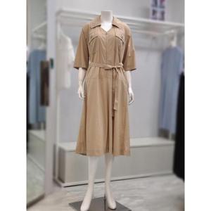 베스띠벨리 세이브존02 면 스판 원피스 BK-OAE2543-0