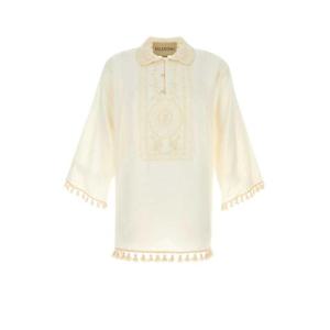 발렌티노 가라바니 폴로 티셔츠 7V3AAR41B0Y A03 White