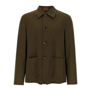 바레나 비살 트로피컬 울 오버셔츠 OSU53000478 390