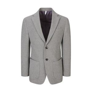 [지이크]멜란지 슬림핏 캐주얼 셋업 자켓 베이지 (PHEAH4004)