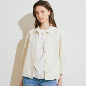 [요하넥스]자수 포인트 린넨쟈켓Z5B5J103