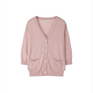 [요하넥스]글리터볼륨 소매 니트가디건(Z5B5N110)