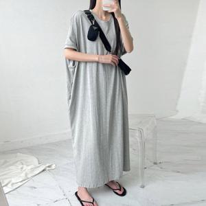 나야홍 / 아이우먼 조이빅박스반팔원피스 FNU257M507 빅사이즈