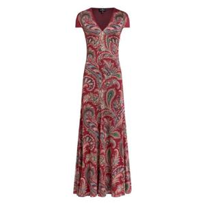 25 FW 에트로 페이즐리 프린트 반소매 맥시 드레스 WRHA013899IP439 TP440744733