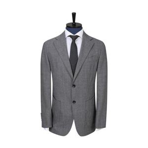 [지이크]울블렌디드 하운드투스 수트 자켓 그레이 (PHJAX2022)