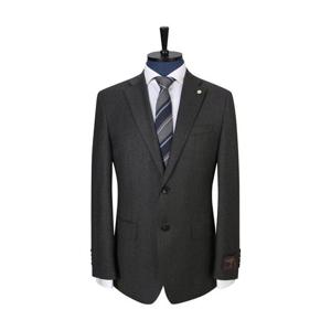 [지이크]울 멜란지 수트 자켓 그린 (PHJAI2019)