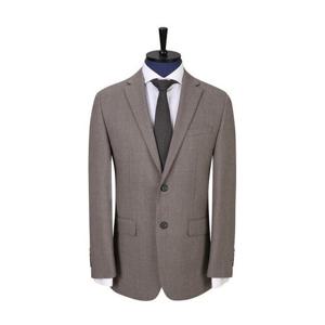 [지이크]울블렌디드 홉색 수트 자켓 베이지 (PHJAX2066)