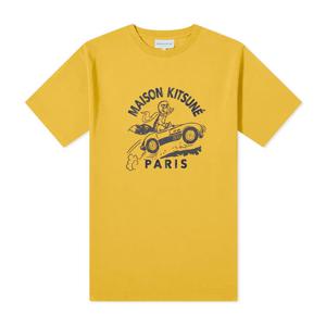 메종키츠네 레이싱 폭스 반찰 티셔츠 MM00109KJ0118 P891