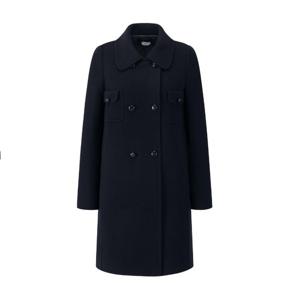 [듀엘]더블 버튼 디테일 펠트 코트 D244MSG508