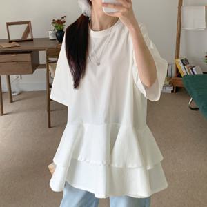 나야홍 / 아이우먼 품격레이어셔링블라우스 BNU604M507 빅사이