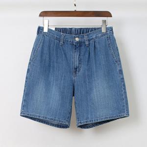 나야홍 / 아이우먼 샌딩뒷밴딩데님반바지 LOP573M507 빅사이즈