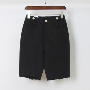 나야홍 / 아이우먼 쓰리버튼컷5부반바지 LOP389M507 빅사이즈