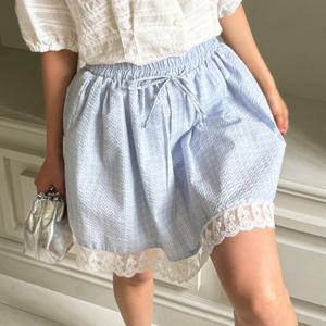 나야홍 / 아이우먼 클래식볼륨밴딩스커트 LTU916M507 빅사이즈