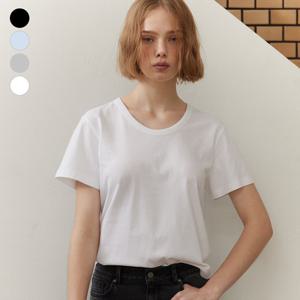 [게스(진)]여성 UV넥 데일리 반팔T OP2K5402