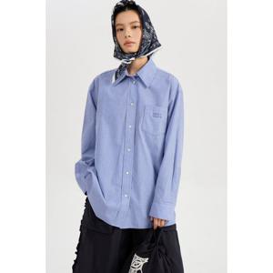 [럭키슈에뜨]자수포인트 셔츠 블라우스 LQSAW25200