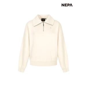 [네파]네파 여성 에센셜 C/P 하프집업 맨투맨_7J65364