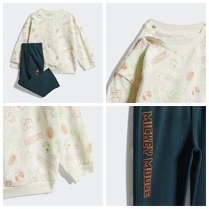 아디다스키즈 JL9170 디즈니 미키마우스 조거 세트 등원복 티셔츠 바지 상하복 (85-10