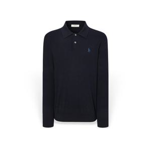 [헤지스] 남성 실크 혼방 카라 니트 HZSW5F331N2