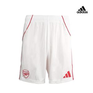 아디다스 아스날 FC 25 26 홈 축구 반바지 JI9515