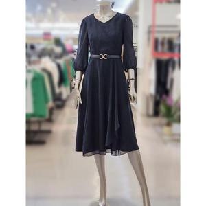 미니멈 세이브존03 미니멈 레이어드 V넥 쉬폰 원피스 AGMWCAWO8280A